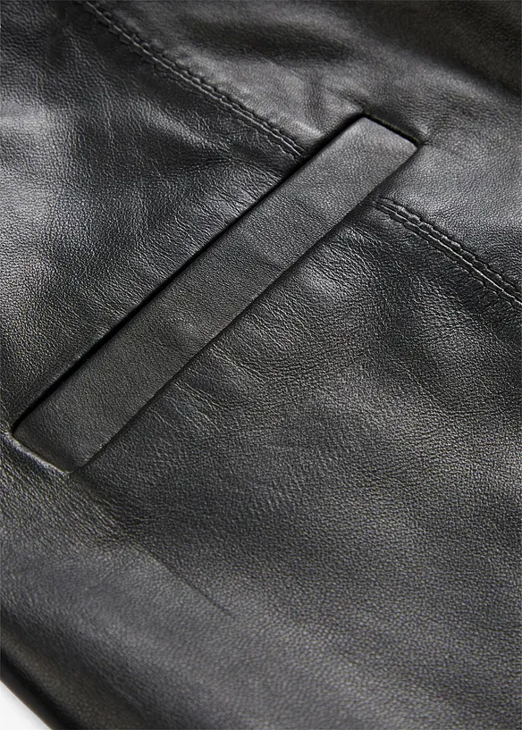 Pantaloni in nappa d'agnello, bonprix