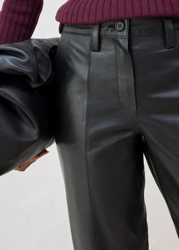 Pantaloni in nappa d'agnello, bonprix