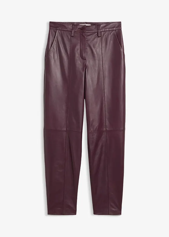 Pantaloni in nappa d'agnello, bonprix