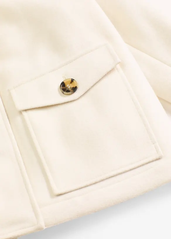 Giacca invernale in simil lana, bonprix