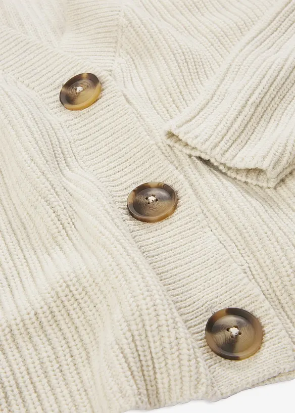 Maglione in filato grosso di puro cotone, bonprix