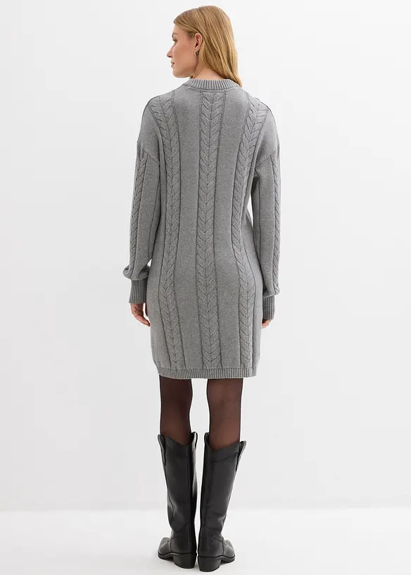 Abito in maglia di puro cotone, bonprix