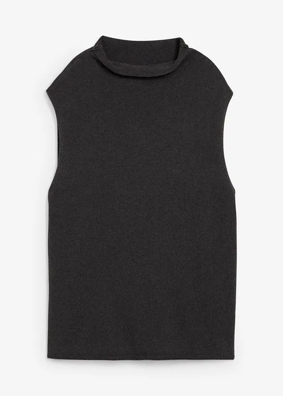 Gilet in maglia di puro cotone, bonprix