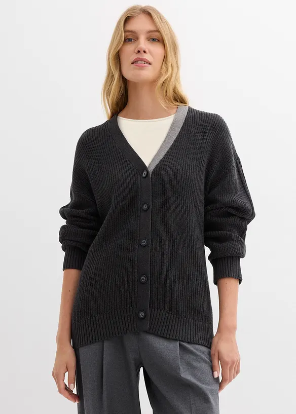 Cardigan in puro cotone, bonprix