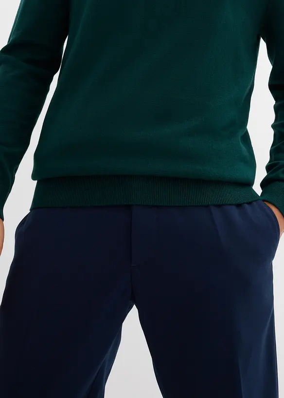 Maglione in filato fine con lana merino, bonprix