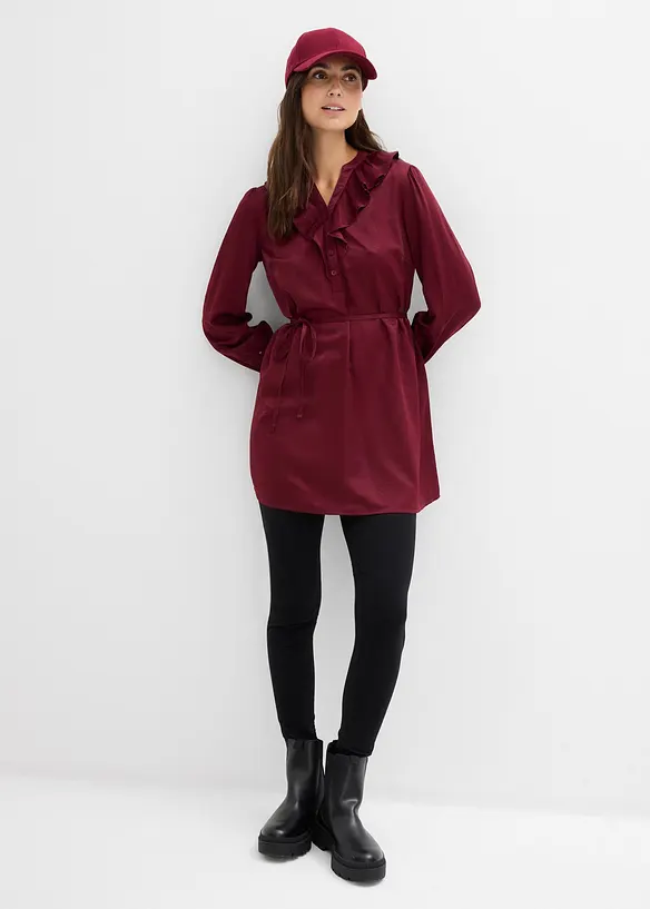 Blusa prémaman in morbido satin, bonprix