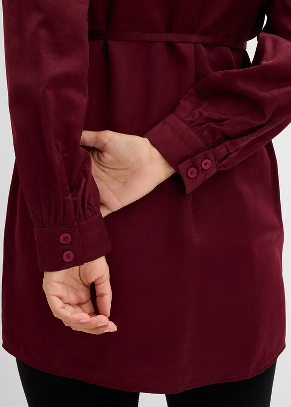 Blusa prémaman in morbido satin, bonprix
