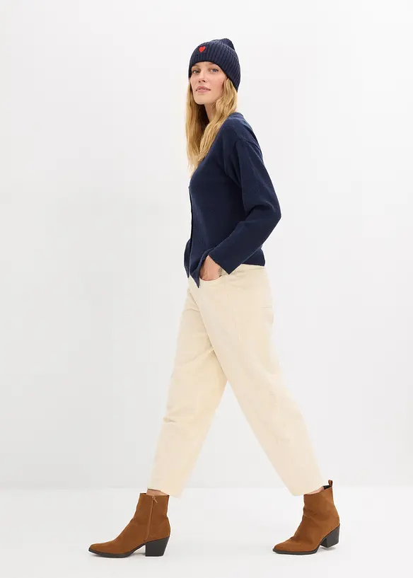 Cardigan in filato fine, bonprix