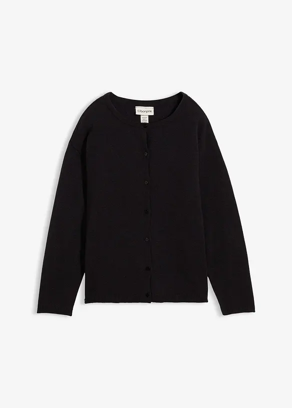 Cardigan in filato fine, bonprix