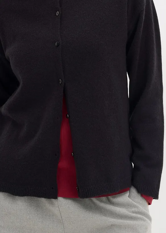 Cardigan in filato fine, bonprix