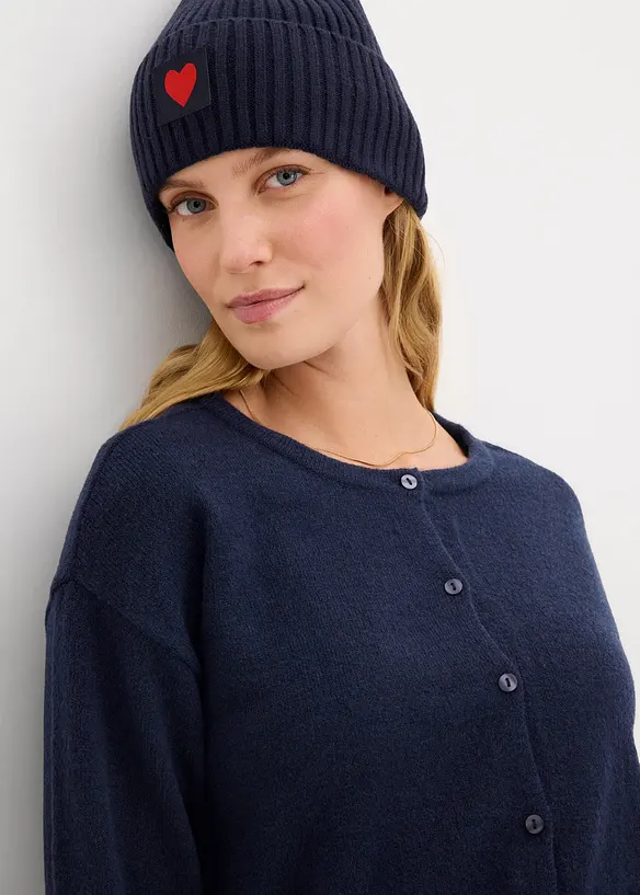 Cardigan in filato fine, bonprix