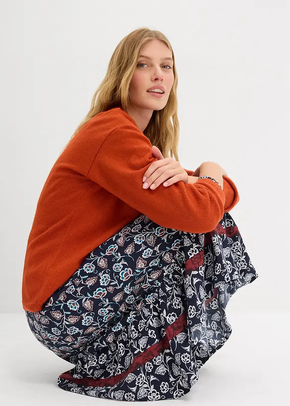 Cardigan in filato fine, bonprix