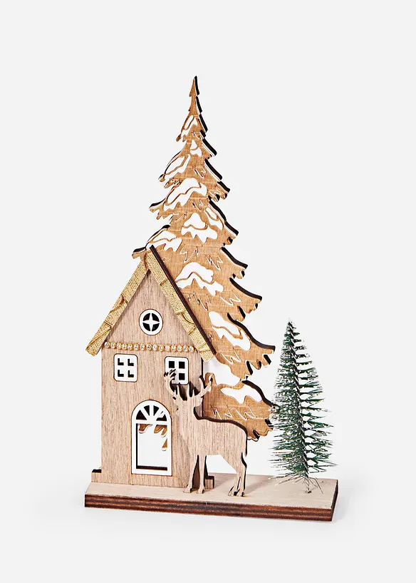 Soprammobile casa con abeti, bonprix