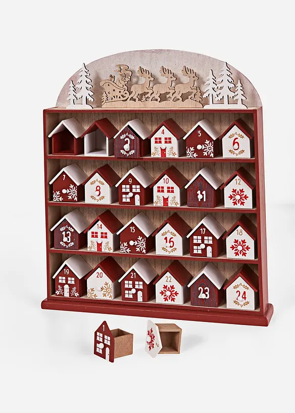 Calendario dell'Avvento a forma di casa, bonprix