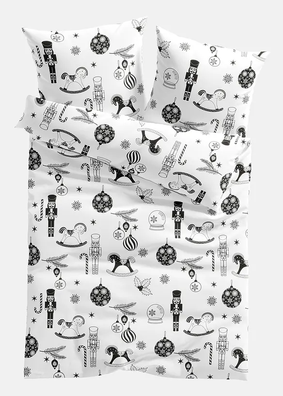 Biancheria da letto con schiaccianoci, bonprix