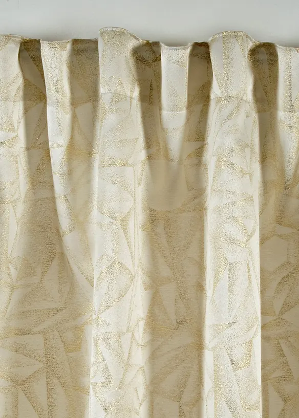 Tenda in jacquard lucido, anche in versione extralunga (pacco da 1), bonprix