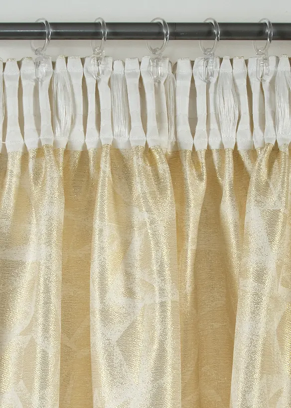 Tenda in jacquard lucido, anche in versione extralunga (pacco da 1), bonprix