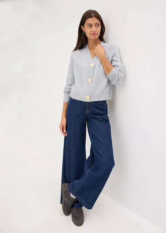 Cardigan traforato, bonprix