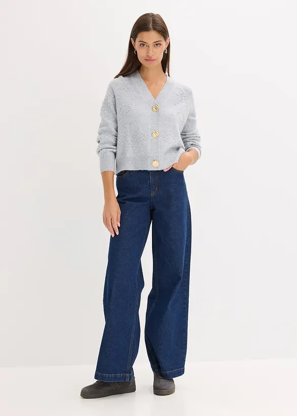 Cardigan traforato, bonprix