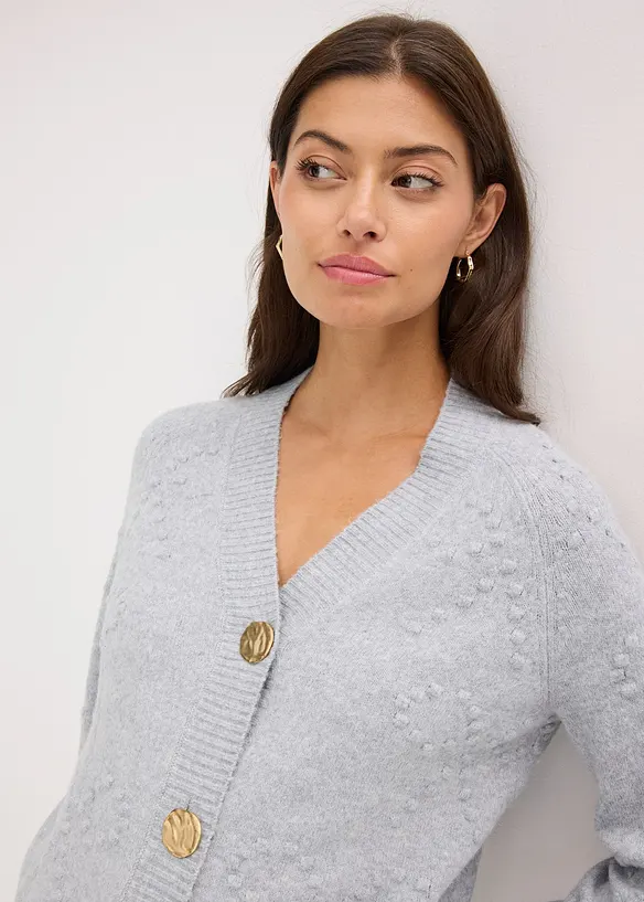 Cardigan traforato, bonprix