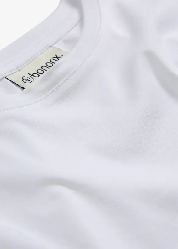 Maglia a maniche lunghe in misto seta, bonprix