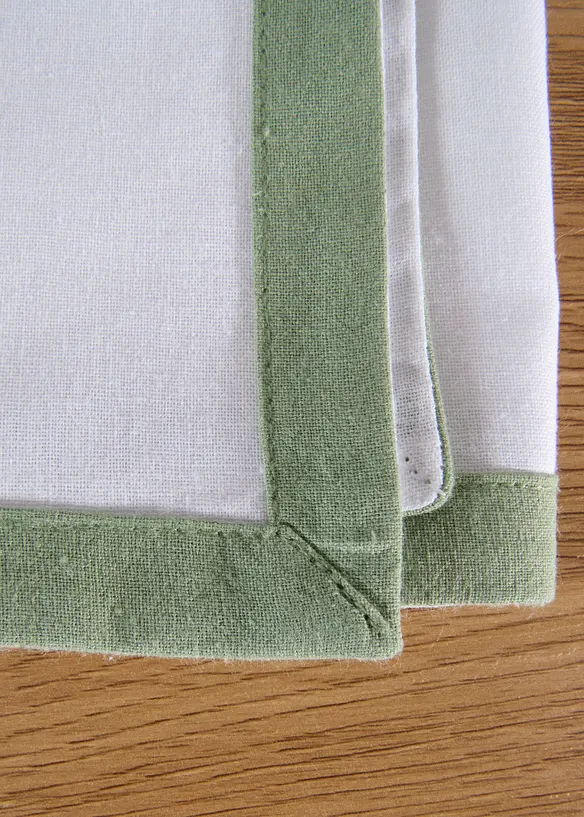 Tovaglioli in cotone biologico (pacco da 4), bonprix