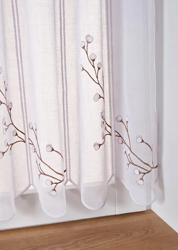 Tenda a vetro con ricami, bonprix