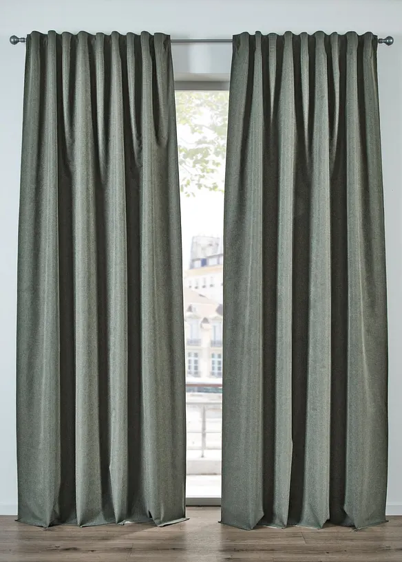 Tenda oscurante con retro rivestito. Disponibile anche in lunghezza extra (pacco da 1), bonprix