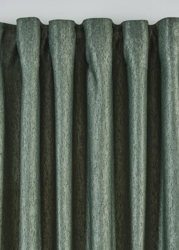Tenda in velluto con effetto stropicciato (pacco da 1), bonprix