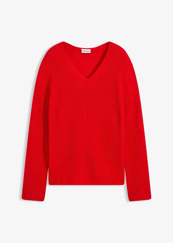 Maglione oversize in misto lana, bonprix