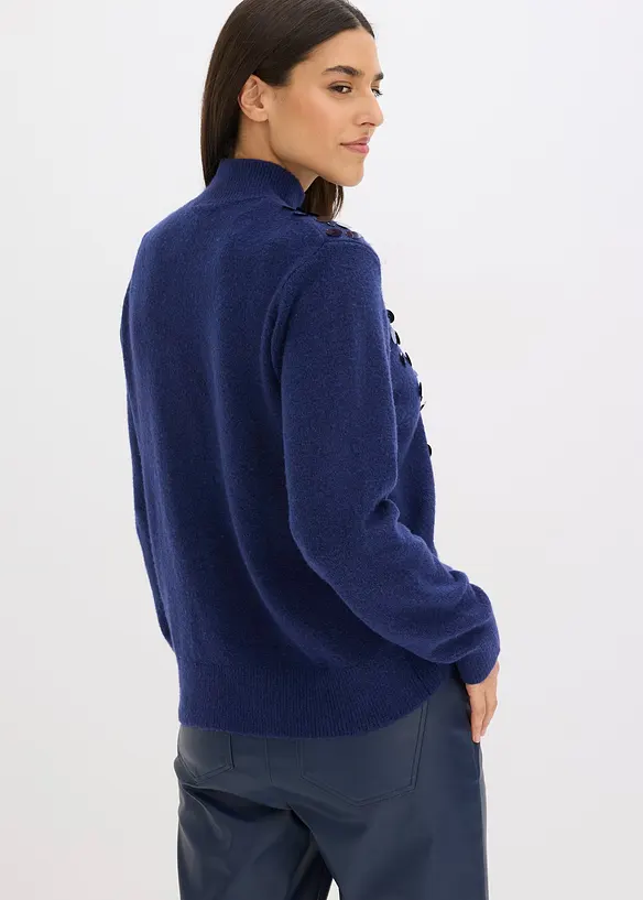 Maglione con paillettes, bonprix