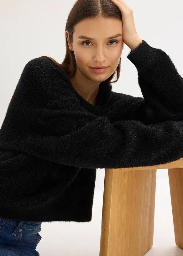 Maglione in filato fine, bonprix