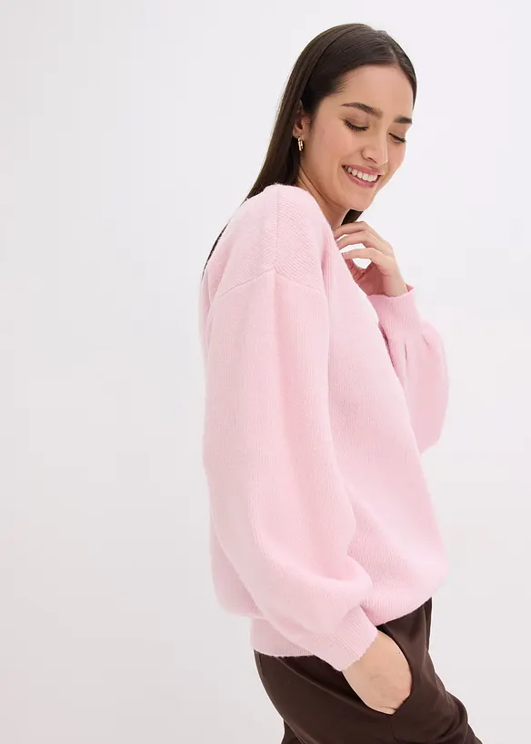 Maglione con maniche a palloncino, bonprix