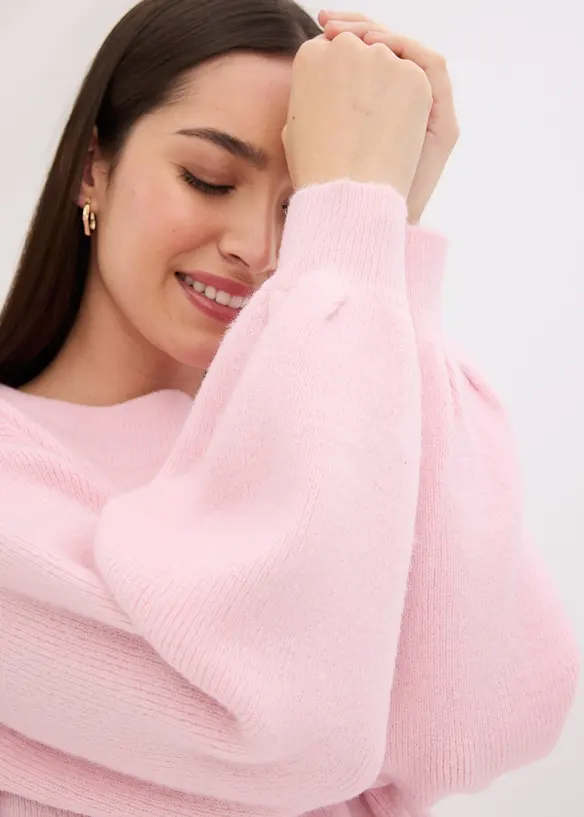 Maglione con maniche a palloncino, bonprix