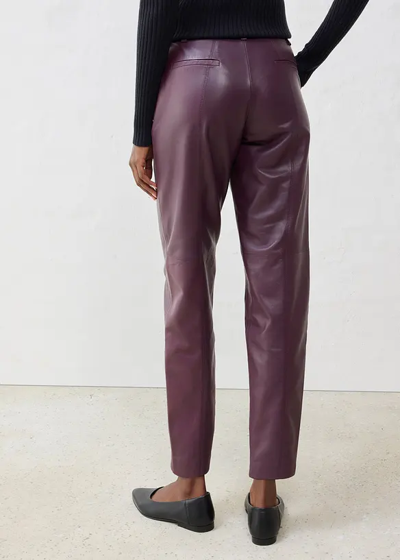 Pantaloni in nappa d'agnello, bonprix