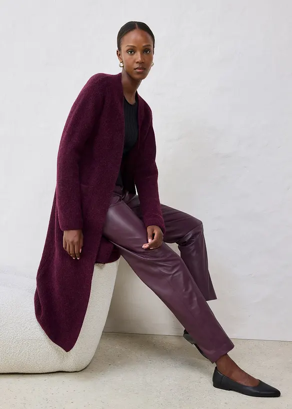 Pantaloni in nappa d'agnello, bonprix