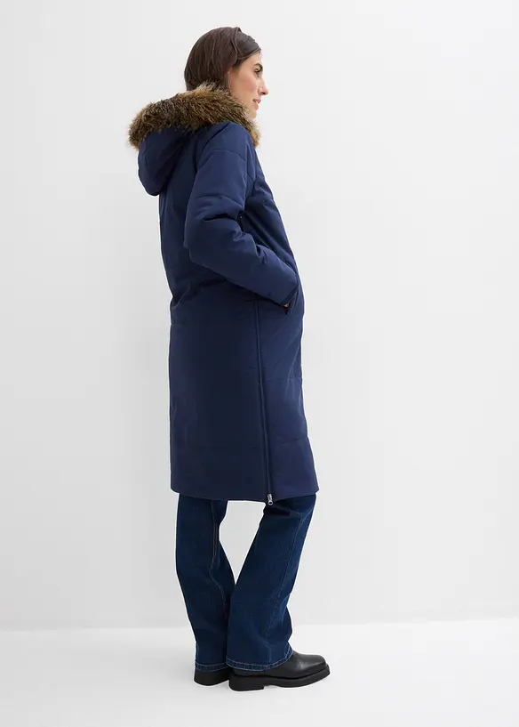 Giubbotto prémaman imbottito 3 in 1 con inserto babywearing, bonprix