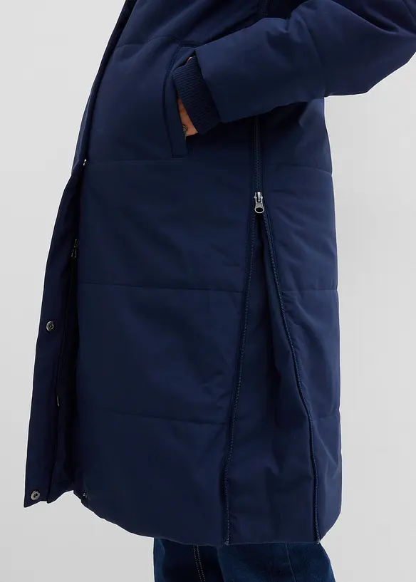 Giubbotto prémaman imbottito 3 in 1 con inserto babywearing, bonprix