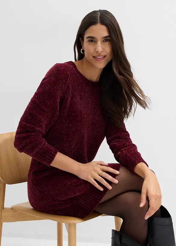 Abito oversize in ciniglia, bonprix