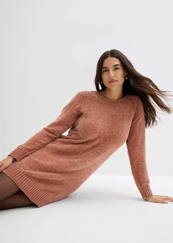 Abito oversize in ciniglia, bonprix