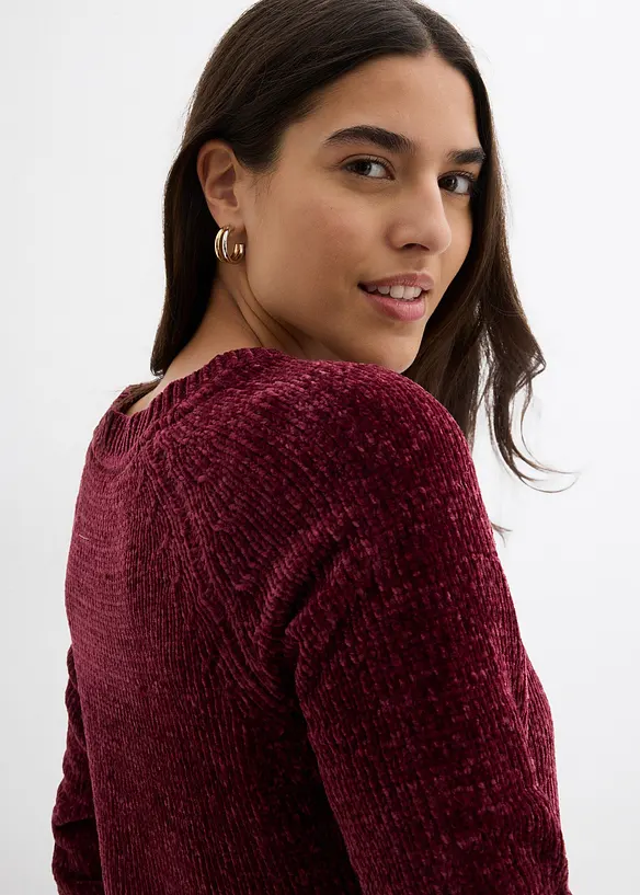 Abito oversize in ciniglia, bonprix