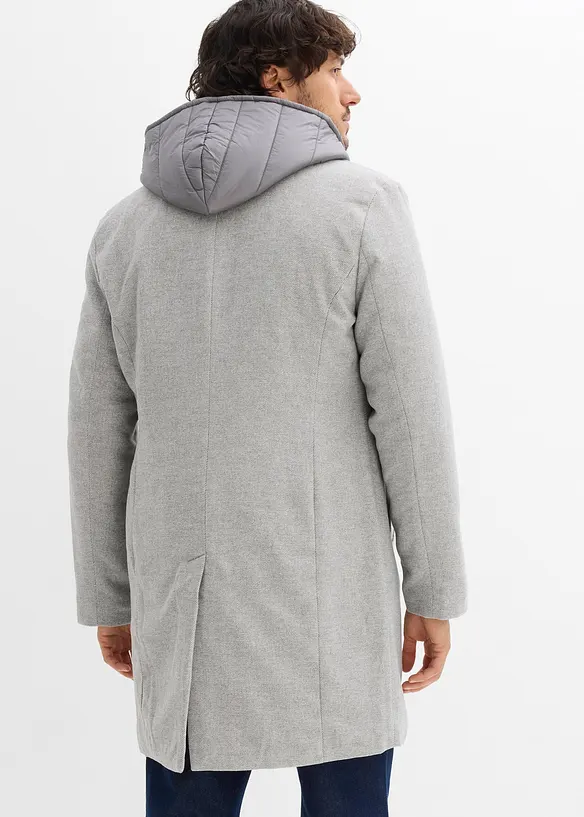 Cappotto 2 in 1 con inserto cappuccio estraibile, bonprix