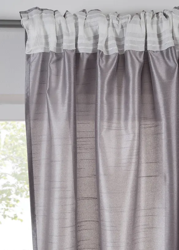 Tenda leggermente lucida, disponibile anche extra lunga (pacco da 1), bonprix