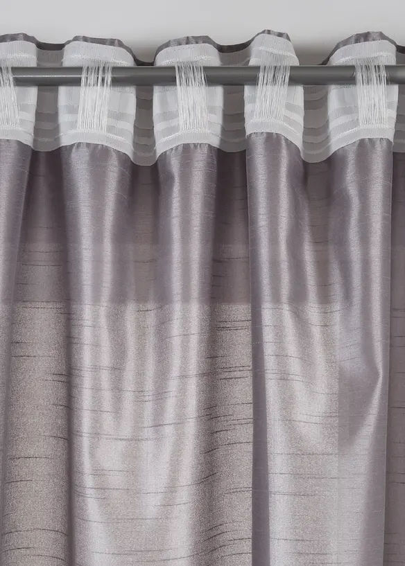 Tenda leggermente lucida, disponibile anche extra lunga (pacco da 1), bonprix