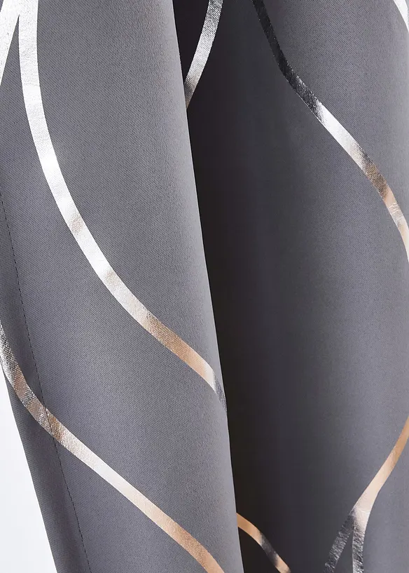 Tenda semioscurante in fantasia lucida (pacco da 1), bonprix