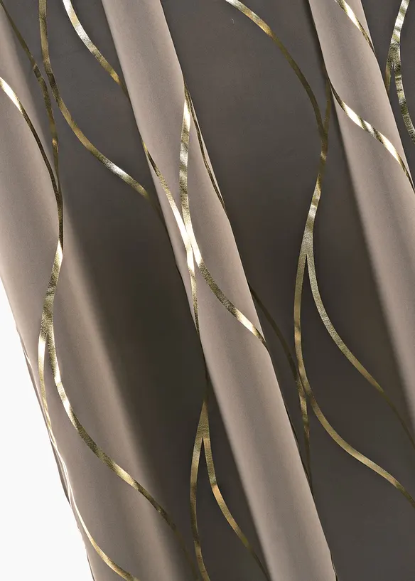 Tenda semioscurante in fantasia lucida (pacco da 1), bonprix