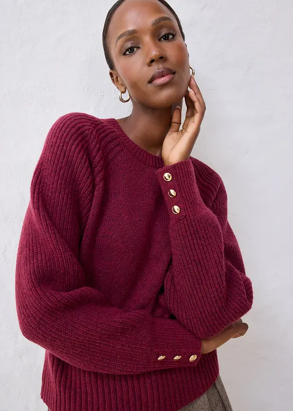 Maglione in misto lana, bonprix