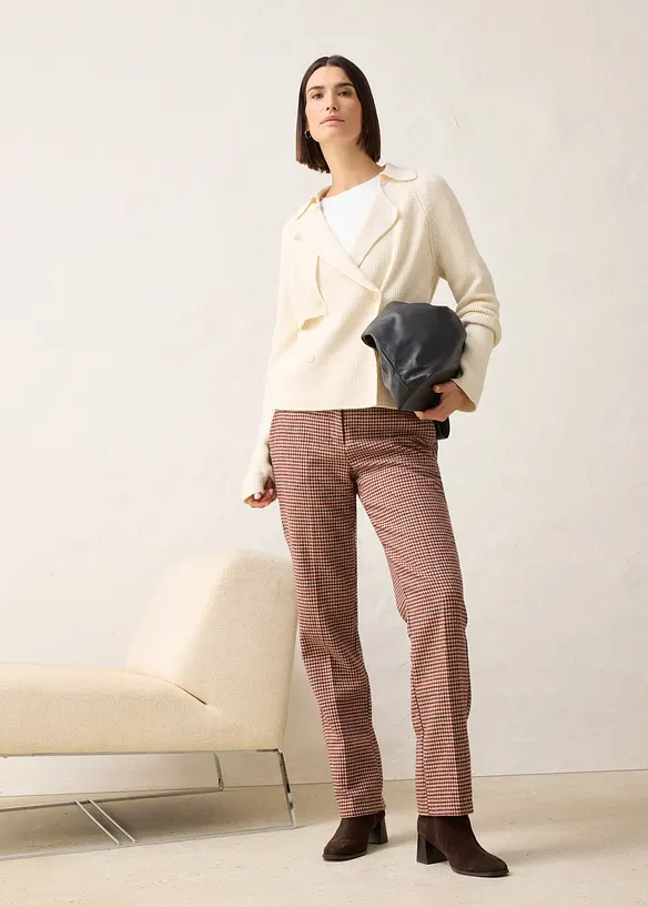 Cardigan in misto lana, bonprix