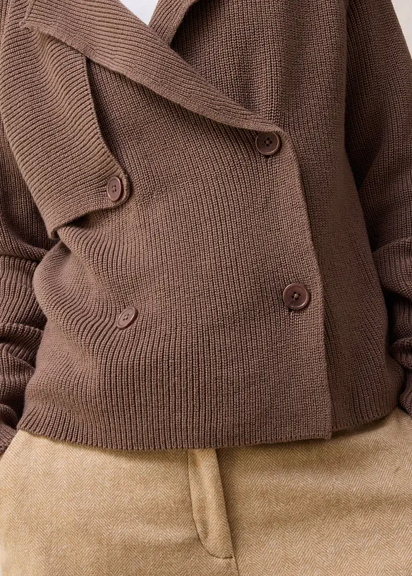 Cardigan in misto lana, bonprix