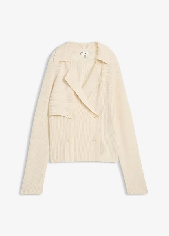 Cardigan in misto lana, bonprix
